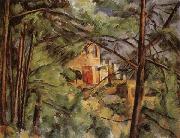 Paul Cezanne View of Chateau Noir oil painting reproduction